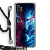 Where Light And Dark Meet: Xiaomi Mi Note 10 Pro Transparant Hoesje met koord