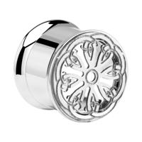 Tunnel met Mandala-design Chirurgisch staal 316L Tunnels & Plugs