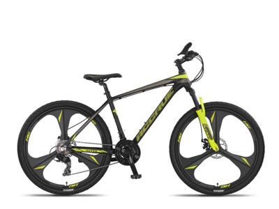 Altec Accrue MTB 27.5 Inch 43 cm Unisex 21V Hydraulische schijfrem Zwart/Geel