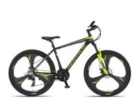 Altec Accrue MTB 27.5 Inch 43 cm Unisex 21V Hydraulische schijfrem Zwart/Geel
