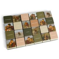 Foto op chocolade blokjes