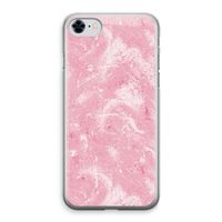 Abstract Painting Pink: iPhone 8 Transparant Hoesje