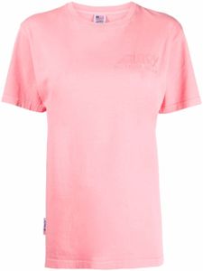 Autry t-shirt à logo embossé - Rose