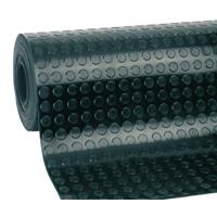 Tapijt Productos Gol Zwart Natuurlijk rubber Cirkel 1,2 x 10 m