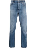 Brunello Cucinelli jean droit à taille mi-haute - Bleu Brunello Cucinelli jean droit à taille mi-haute - Bleu