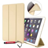 HEM Siliconen iPad hoes geschikt voor iPad 5/ iPad 6/ iPad Air/ iPad Air 2 - 9.7 Inch - Goud - iPad hoes - Met Stylus