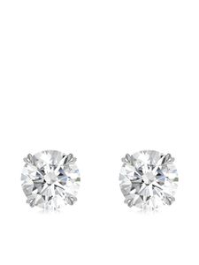 Pragnell puces d'oreilles Windsor en or blanc 18ct à diamant - Argent