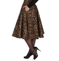 Banned Cheetah Girl Swing Skirt Leopard-2XL