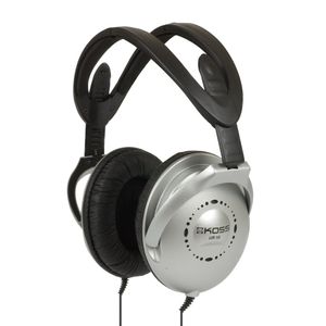 Koss UR18 hoofdtelefoon/headset Hoofdtelefoons Hoofdband 3,5mm-connector Zwart, Zilver