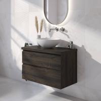 Ben Tendenza badmeubel incl. afdekblad 80x46x64cm coal oak