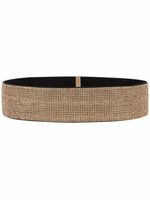 Dolce & Gabbana ceinture en mesh strassé - Or Dolce & Gabbana ceinture en mesh strassé - Or