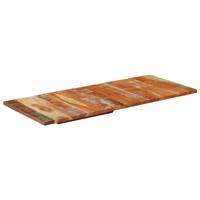 Tafelblad rechthoekig 25-27 mm 60x140cm massief gerecycled hout