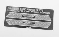 RC4WD Metal Side Diamond Plates for 1/18 Gelande II Black Rock (VVV-C0595)