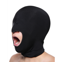 XR Brands Blow Hole - Open Mouth Spandex Face Mask - thumbnail