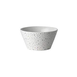 Dutch Rose Amsterdam loft kom 10 cm wit glitter