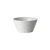 Dutch Rose Amsterdam loft kom 10 cm wit glitter