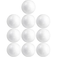 Piepschuim bollen/ballen - 30x - D15 cm - wit - styropor - hobby figuren