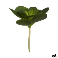 Decoratieve plant Ibergarden Plastic Lakens Rond 18 x 23 x 18 cm (6 Stuks)