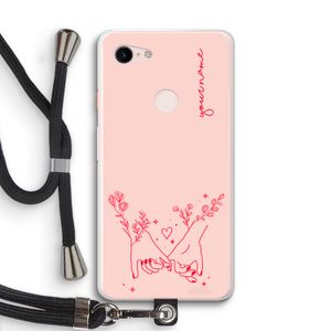 Best Friends: Pixel 3 XL Transparant Hoesje met koord