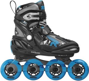 Roces Inline skates Moody Tif 82A zwart/blauw maat 30-35