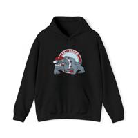 Hoodie relax - Bulldog Vintage - logo voor groot