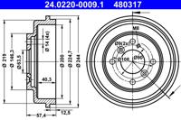 ATE Remtrommel 24.0220-0009.1