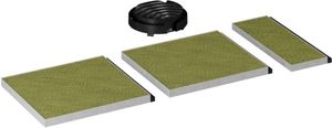 Siemens LZ11BKV16 Afzuigkap accessoire Zwart