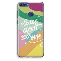 Don't call: Huawei P Smart (2018) Transparant Hoesje