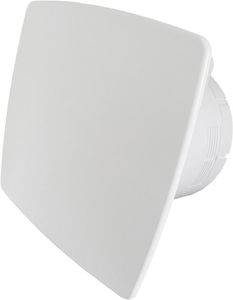 Whisper Pro-design Badkamerventilator - Ø125mm - Met Nalooptimer - Wit *bold-line*