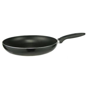 Zwarte pan met anti aanbak laag 24 cm   -