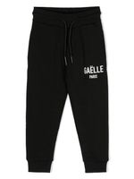 Gaelle Paris Kids pantalon de jogging à logo imprimé - Noir