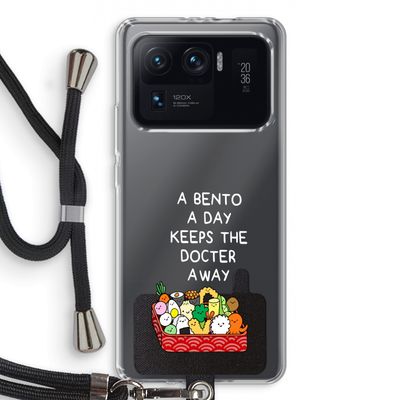 Bento a day: Xiaomi Mi 11 Ultra Transparant Hoesje met koord