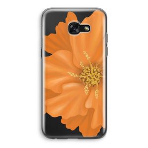Orange Ellila flower: Samsung Galaxy A5 (2017) Transparant Hoesje