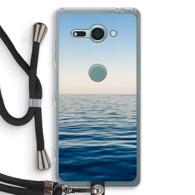 Water horizon: Sony Xperia XZ2 Compact Transparant Hoesje met koord