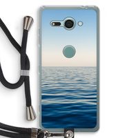 Water horizon: Sony Xperia XZ2 Compact Transparant Hoesje met koord