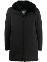 Herno manteau court à capuche - Noir