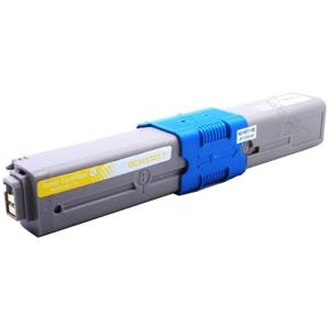 Huismerk OKI C301dn / C321dn toner 44973533 geel