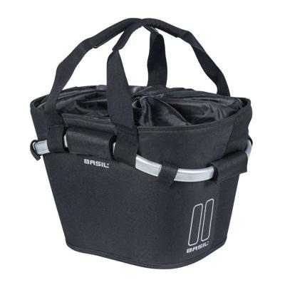 Fietsmand Basil Classic Carry All Front 15 liter 28 x 37 x 25 cm - zwart