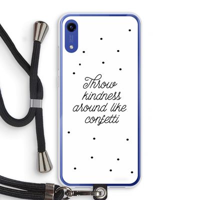Confetti: Honor Play 8A Transparant Hoesje met koord