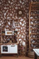 Behang Into Fall Rol terracotta