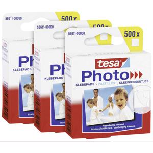 tesa Photo® Kleefpads Wit Inhoud: 1500 stuk(s)