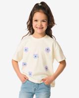 HEMA Kinder T-shirt Relaxed Fit Bloem Paars (paars)