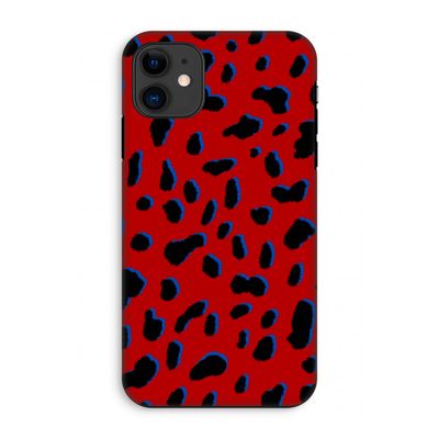 Red Leopard: iPhone 11 Tough Case