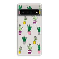 Sanseveria: Google Pixel 6 Pro Transparant Hoesje