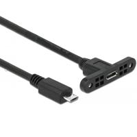 Delock Kabel USB 2.0 Micro-B connector voor installatie > USB 2.0 Micro-