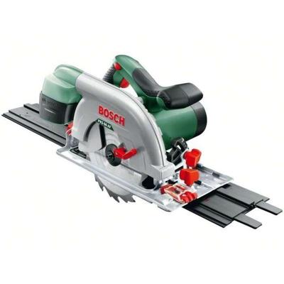 BOSCH Cirkelzaag PKS66AF 1600W + rail