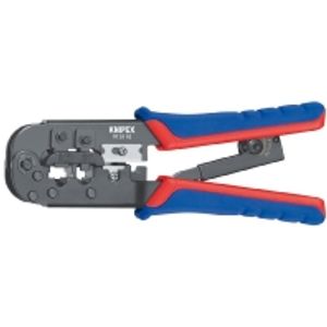 Knipex 97 51 10 SB kabel krimper Krimptang Zwart, Blauw, Rood