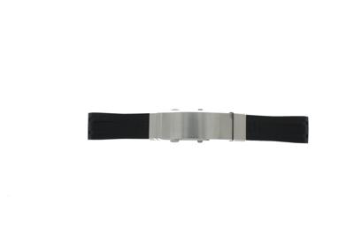 Horlogeband Certina C603020937 / XS Rubber Zwart 21mm