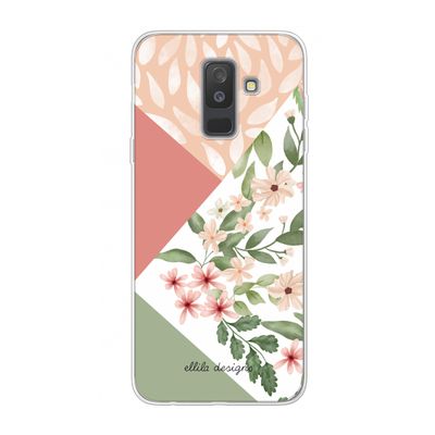 Sweet heaven geometrics: Samsung Galaxy A6 Plus (2018) Transparant Hoesje