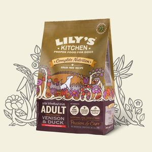 Lily's Kitchen HE589209 droogvoer voor hond 2,5 kg Appel, Braam, Wortel, Cranberry, Eend, Aardappel, Zalm, Wild